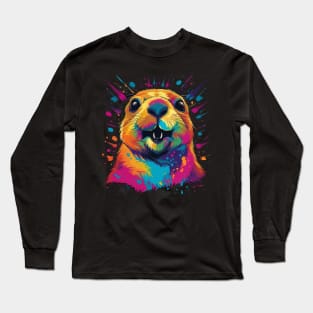 Prairie Dog Smiling Long Sleeve T-Shirt